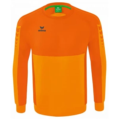 Abbildung von Erima SIX Wings Sweatshirt, Herren, Größe: Small, Orange