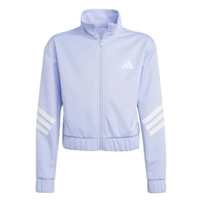 Abbildung von adidas Mädchen All Sports NXT Full Zip Hoodie Hooded Sweatshirt, Violet Tone/White,