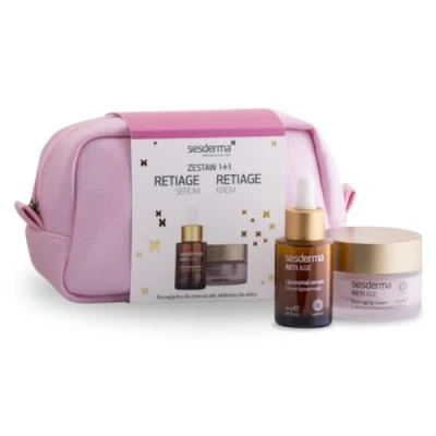 Abbildung von Sesderma Reti Age Creme + Serum Set Anti Aging Pflege für reife Haut 50 ml 30