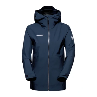 Abbildung von Mammut ALTO Hooded Hardshelljacke, Damen, Größe: Large, Marine