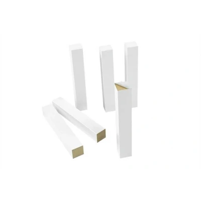 Abbildung von Hexim Sockelleiste, 6 Ecktürme 18x18x110mm Innenecken, Außenecken, Verbinder &amp; Endstücke aus MDF Eckklotz Eckturm Eckverbinder Ecken Eckstäbe Abschluss Fußleisten Bodenleisten