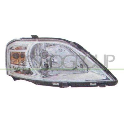 Abbildung von PRASCO DA3224804 Scheinwerfer links H4 mit Blinklicht für Rechtsverkehr ohne Stellmotor LWR DACIA: Logan I Express