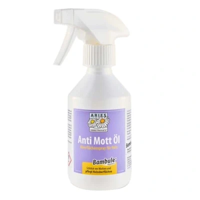 Abbildung von Aries Insektenspray Anti Mott Öl Holz Oberflächenspray Bambule 250ml