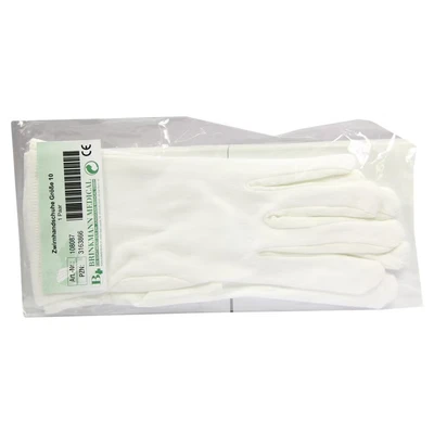 Abbildung von Handschuhe Zwirn BW Gr.10 weiß 2 St