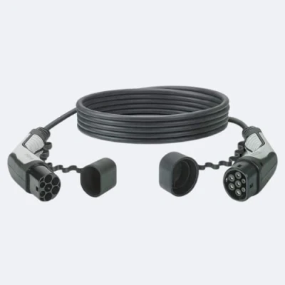 Abbildung von PHOENIX CONTACT Ladekabel Elektroauto Typ 2 (Mode 3) EV 1628199 E Auto und Hybrid auf German Engineering ergonomisch robust 3 Phasig 22 kW Black and Grey 7 m