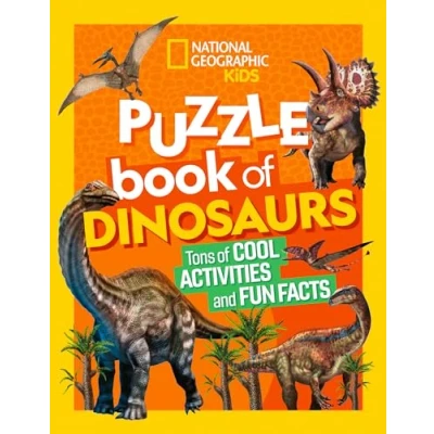 Abbildung von National Geographic Kids Puzzle Book of Dinosaurs: Tons Cool Activities and Fun Facts