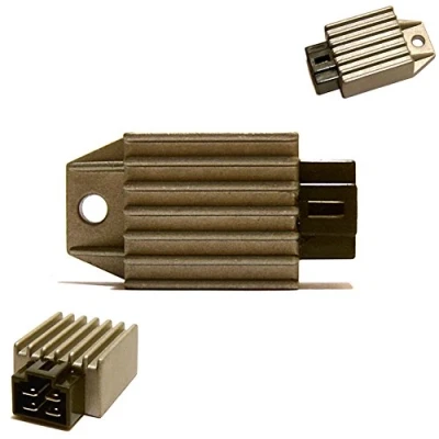 Abbildung von SPANNUNGSREGLER / GLEICHRICHTER LICHTMASCHINEN REGLER 4 PIN 12 VOLT für TAKT CHINA ROLLER * z.B.für REX BAOTIAN BT50QT BT49QT BENZHOU YY50QT CITY STAR YIYING JINLUN JACK FOX FLEX TECH SARO ZNEN JMSTAR u.a.