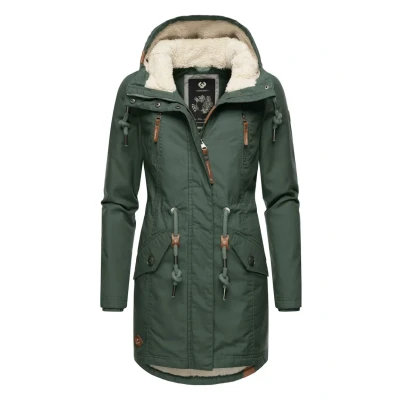 Abbildung von Ragwear Elsie Wintermantel, Damen, Größe: XS, Pine green