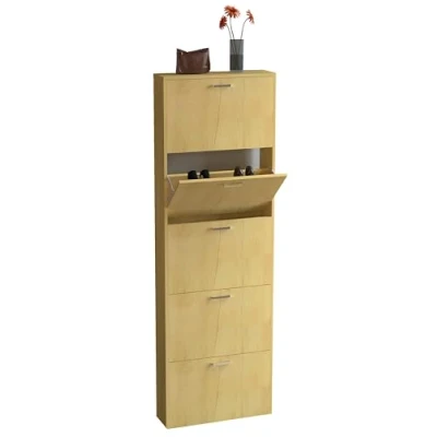 Abbildung von VCM Schuhschrank Holz Schuhregal Schuhkipper Sulos XL (1 St)