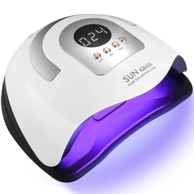 Abbildung von Zawaer UV Lampe für Gelnägel, 380W Led Nägel Gelpolitur Mit Digitalanzeige, 81 Lampenperlen, Automatischem Sensor, 4 Timereinstellungen, Nagellack Trocknergerät Salon und Zuhause