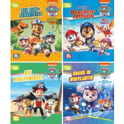Abbildung von Nelson Mini Bücher: 4er PAW Patrol 25 28: PAWtastische neue Einsätze im Mitnahmeformat (ab 3 Jahren)