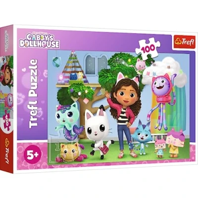 Abbildung von Puzzle 100 Gabby&#039;s Dollhouse