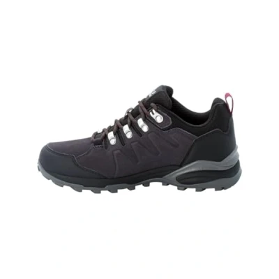 Abbildung von Jack Wolfskin Refugio Texapore LOW W Hikingschuh Dark steel purple, Damen, Größe: 42, purple Schuhe