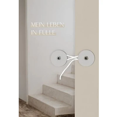 Abbildung von Notizbuch mit Knopf Mein Leben in Fülle (Stennie Studio)