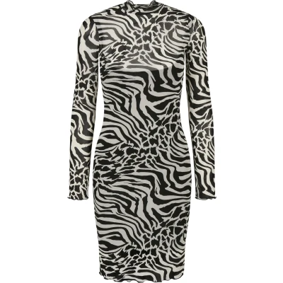 Abbildung von Urban Classics Etuikleid, Damen, Größe: XS, White/black