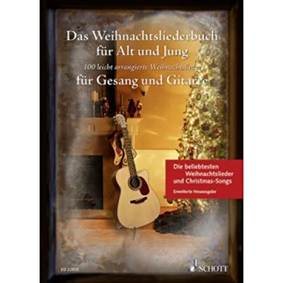 Abbildung von Das Weihnachtsliederbuch für Alt und Jung: 100 leicht arrangierte Weihnachtslieder Gesang Gitarre Erweiterte Neuausgabe. Gitarre. Liederbuch. (Liederbücher Jung)