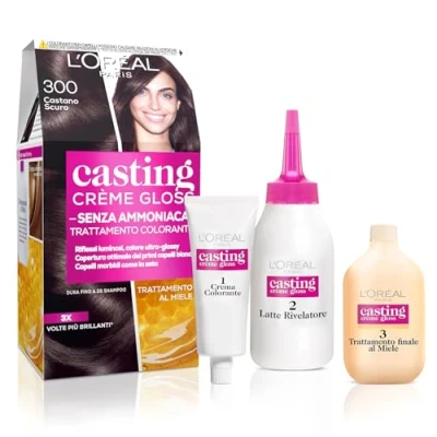 Abbildung von L&#039;OREAL Casting 300 Dark Brown Cream No Ammonia Estrosa Hair Dye