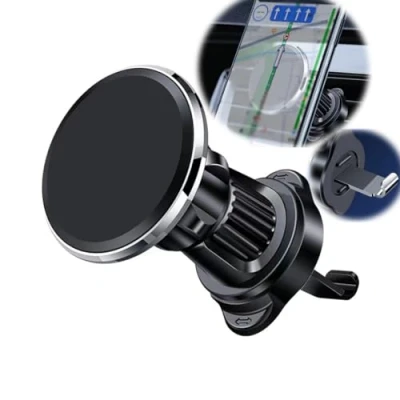 Abbildung von JXBCGAL Handyhalterung Auto, Magnetische Telefon Halterung für Auto Air Vent, 360 Rotation Universal Smartphone Halter mit Lüftung