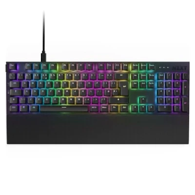 Abbildung von NZXT Function 2 2024 Optische Vollformat Gamingtastatur RGB beleuchtet 8K Abfragerate Lineare Opt. Switches Einstellbare Auslösung Hot Swap Gaming Keyboard Schwarz UK (QWERTY)