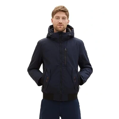 Abbildung von TOM Tailor Gestepptes Winterjacke, Herren, Größe: Medium, Sky captain blue