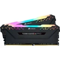 Abbildung von Corsair Vengeance RGB Pro 16GB (2x8GB) DDR4 3600 (PC4 28800) C16 Desktop Speicher Schwarz