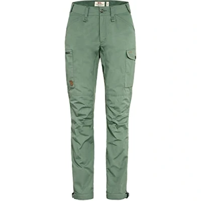 Abbildung von Fjallraven 89829 614 Kaipak Trousers Curved W Pants Damen Patina Green Größe 46