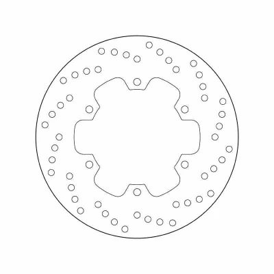 Abbildung von Brembo Bremsscheibe Oro starr 68B40791 245/115/133/4/8,5/6