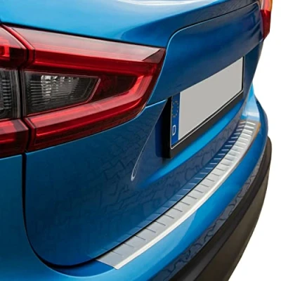 Abbildung von RECAMBO Ladekantenschutz für NISSAN QASHQAI II FACELIFT, ab BJ 2017 Stoßstangenschutz, V2A rostfrei, Exklusive Optik, praktischer Schutz &amp; perfekte Passform