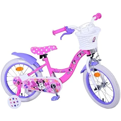 Abbildung von Volare Kinderfahrrad Disney Minnie Cutest Ever Mädchen 16 Zoll Kinderrad Rosa