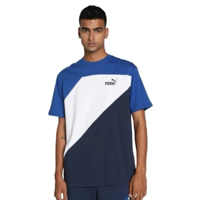 Abbildung von Puma Power Tshirt print, Herren, Größe: XL, Club navy