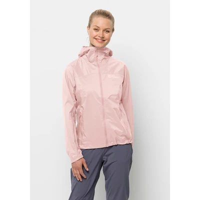Abbildung von Jack Wolfskin Prelight Hardshelljacke, Damen, Größe: Medium, Rose smoke