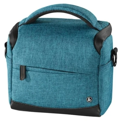 Abbildung von Hama Kameratasche Kamera Tasche Trinidad Foto Universal Blau, Case Schultergurt Tragegriff Zubehör Fächer Digitalkamera Systemkamera