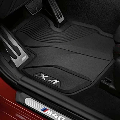 Abbildung von ORIGINAL BMW Gummimatten Fußmatten Automatten Satz X4 G02 F98 hinten 51472451586