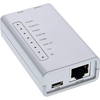 Abbildung von InLine USB HD Audio Adapter, Hi Fi zu Digital Coax/Toslink/I2S Konverter