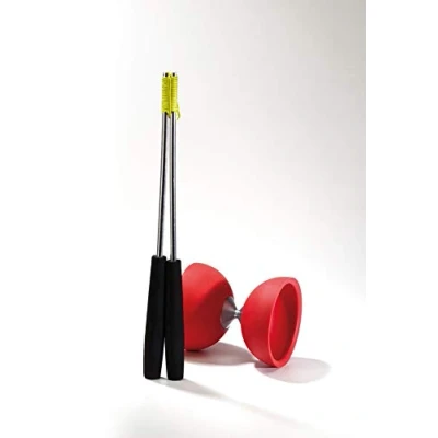 Abbildung von Bartl Spiel 102977, Outdoorspiel, Acrobat Diabolo, in verschiedenen Farben, 1 Stück zufällige Farbe