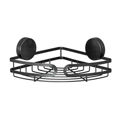 Abbildung von WENKO Duschregal Static Loc® Plus Pavia, Badezimmer Ablage, Befestigen ohne bohren