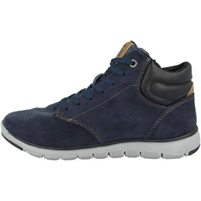 Abbildung von Geox Jungen J Xunday Boy A Chukka Boots, Blau Navy Black C0045, 35 EU
