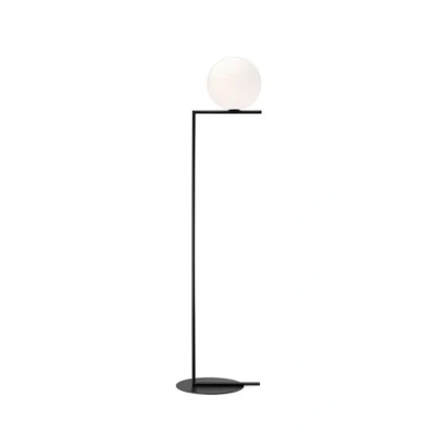 Abbildung von FLOS IC F1 Stehleuchte schwarz Ø 20 cm
