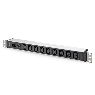 Abbildung von Assmann DIGITUS Steckdosenleiste mit Aluminiumprofil, 9 fach, IEC C14