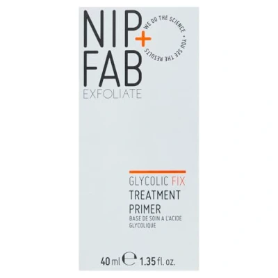 Abbildung von NIP+FAB Glykolsäure Fixierung Behandlungs Primer Vorbereitung, Weichzeichnen, Perfektionierung der Haut, Glykolsäure, Salicylsäure, Niacinamid Kontrolliert Glanz, Verkleinert Poren, 40ml