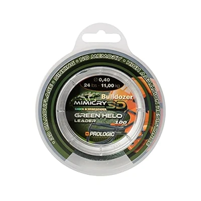 Abbildung von Prologic Mimicry Green Leader 0.60mm/21.3kg (100m) Karpfen Vorfächer
