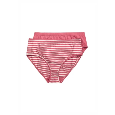 Abbildung von Ulla Popken 2 PACK Slip, Damen, Größe: 42/44, Raspberry
