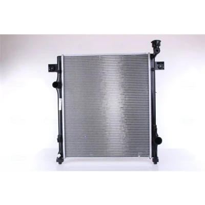 Abbildung von NISSENS 61030 Kühler, Motorkühlung Aluminium 505 608 26 Kühlrippen gelötet