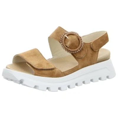 Abbildung von Waldläufer H NELE Plateausandale Sommerschuh, Sandalette, Klettschuh in Komfortweite (sehr weit)