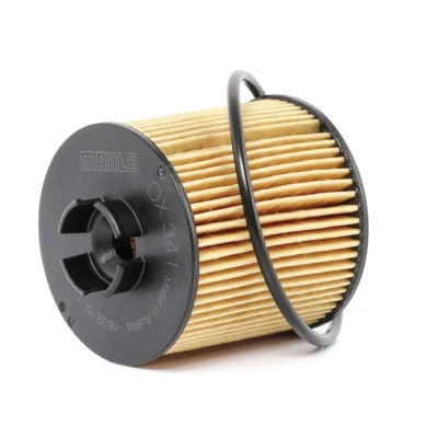 Abbildung von MAHLE ORIGINAL OX 341D Ölfilter Filtereinsatz VOLKSWAGEN: Golf 5 Schrägheck, Touran I, Passat B6 Limousine, SEAT: Leon II Schrägheck