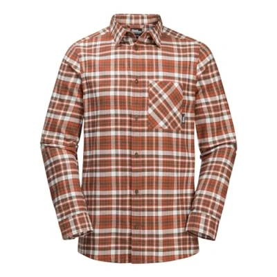 Abbildung von Jack Wolfskin Bergweg M Hemd, Herren, Größe: Large, Carmine