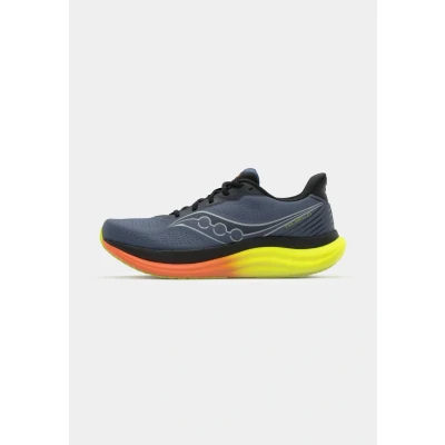 Abbildung von Saucony Triumph 23 Laufschuh Trail, Herren, Größe: 40, Shadow/vizi Schuhe