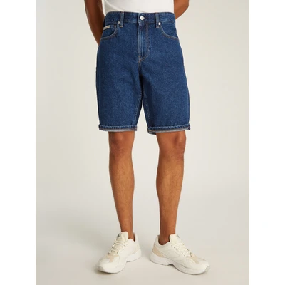 Abbildung von Calvin Klein Jeans Regular Shorts, Herren, Größe: 31, Denim dark