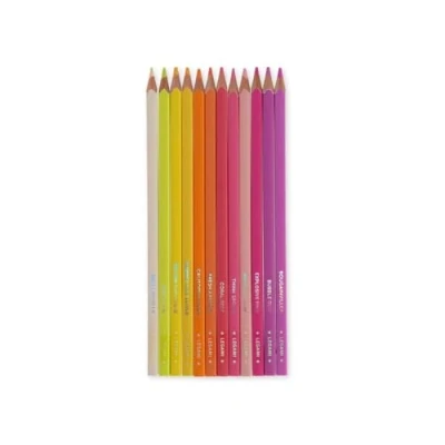 Abbildung von Legami Buntstift Set aus 12 Buntstiften Live Colorfully SUNSET PALETTE