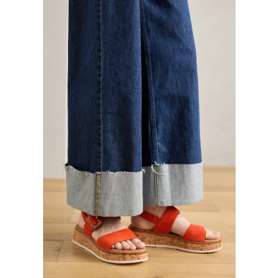 Abbildung von Gabor Comfort Plateausandalette, Damen, Größe: 38.5, Pumpkin Schuhe